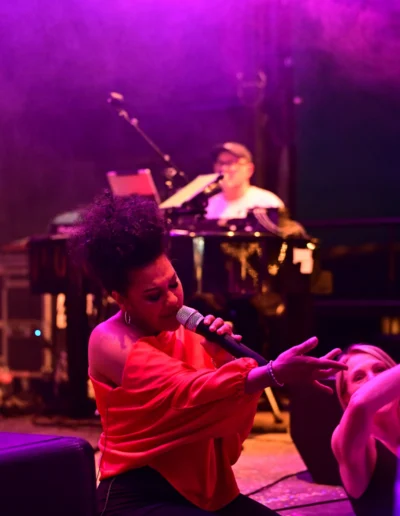 Jammin’Cool 3 Keyboarder Heiko Schulz live an seinem Keyboard-Setup