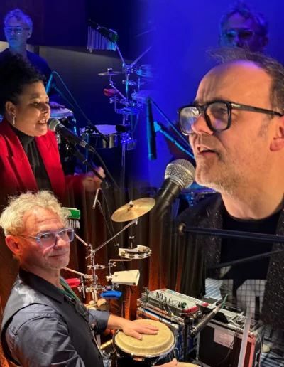 Miss Carolyne und Heiko Schulz singen gemeinsam live mit dem Trio Jammin’Cool 3